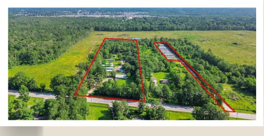 Land property in Texas — 9 plus acre mobile home park